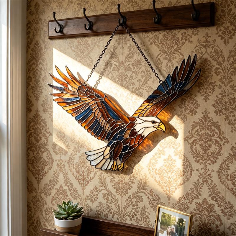 Eagle Glass Suncatcher