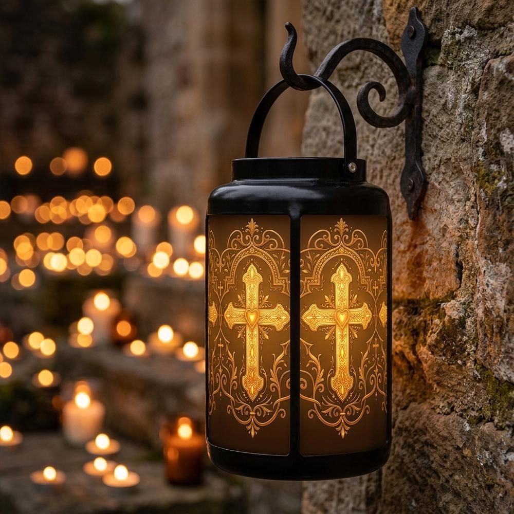 Golden Cross Solar Lantern