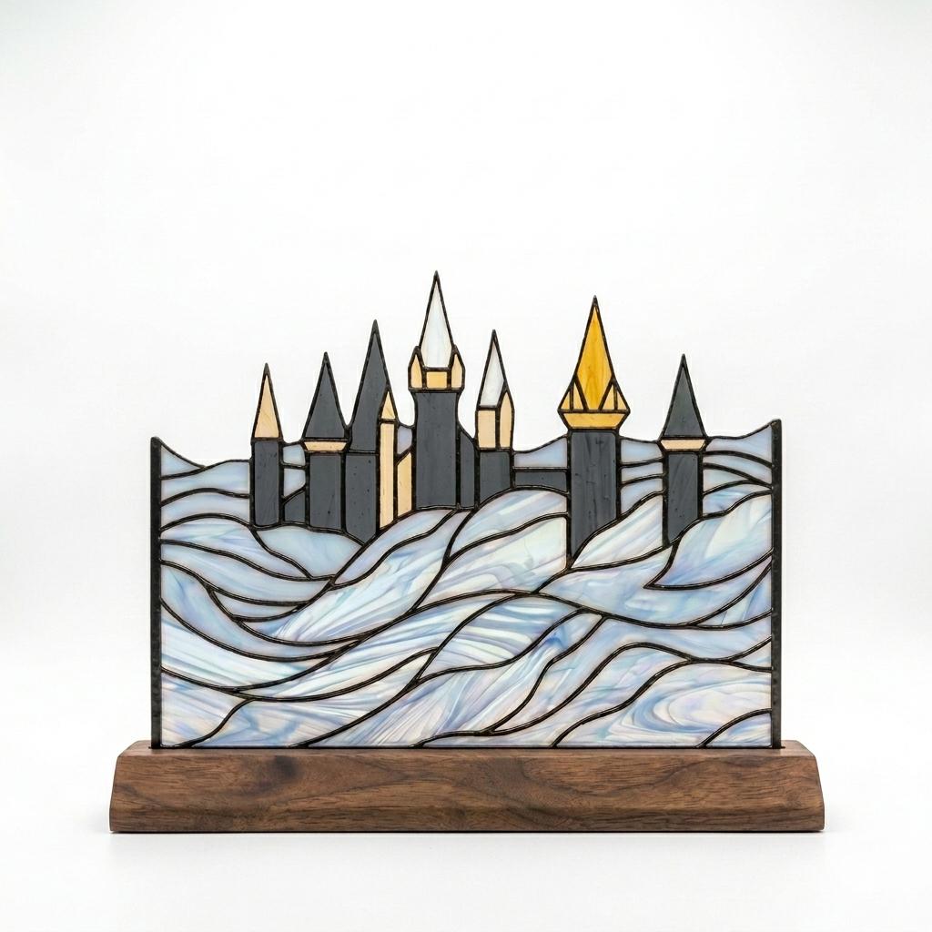 Cloud Castle Glass Decor