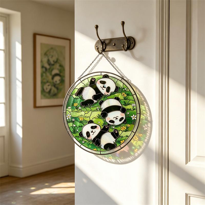 Panda Glass Panel