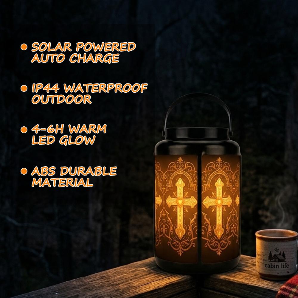 Golden Cross Solar Lantern