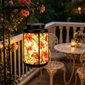 Floral Garden Solar Lantern