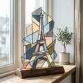 Eiffel Tower Glass Decor
