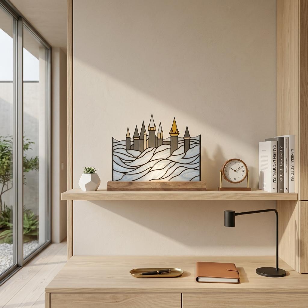 Cloud Castle Glass Decor