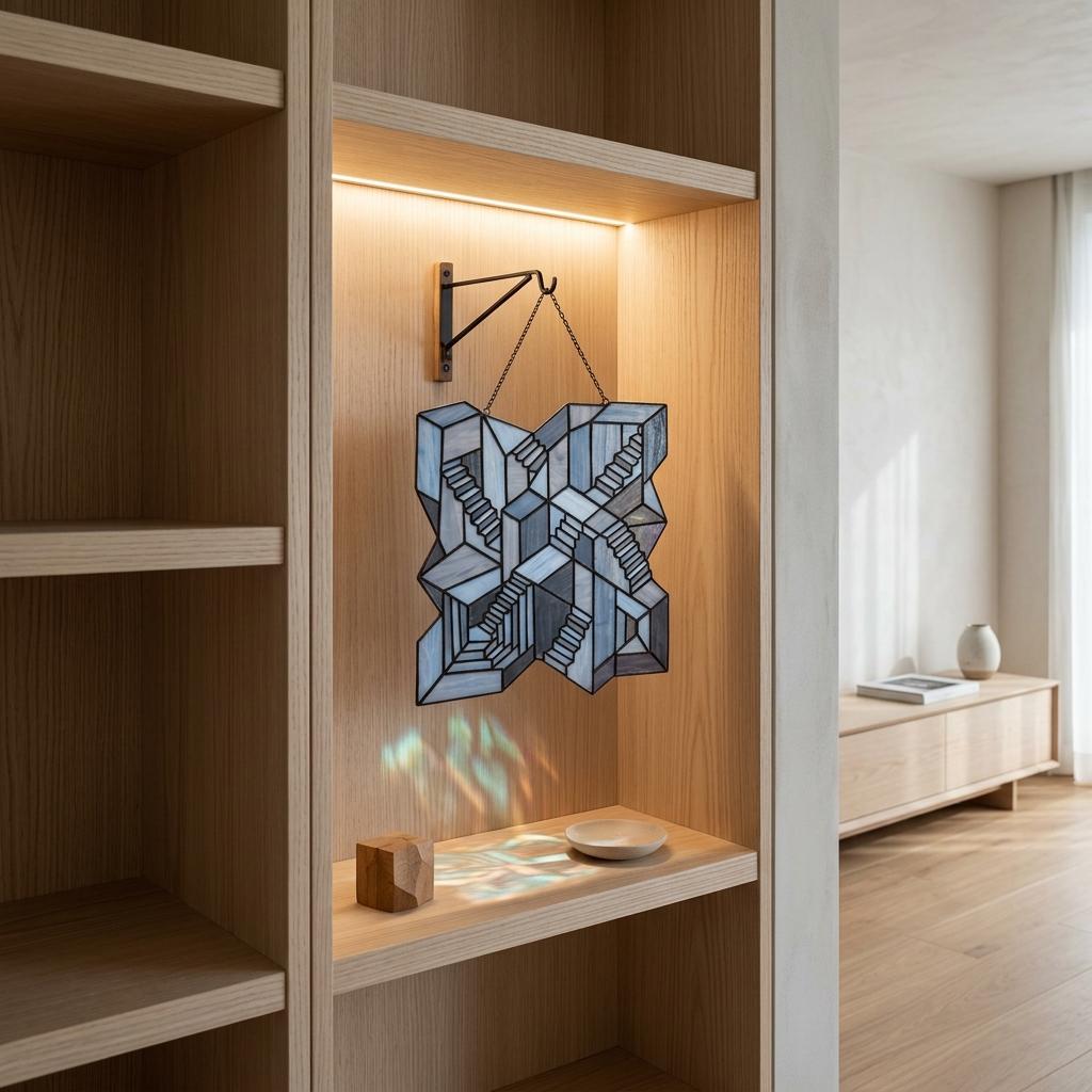 Impossible Stairs Glass Decor