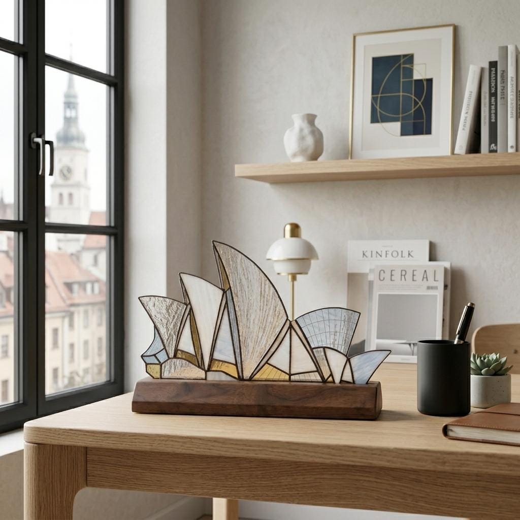 Sydney Opera House Glass Decor
