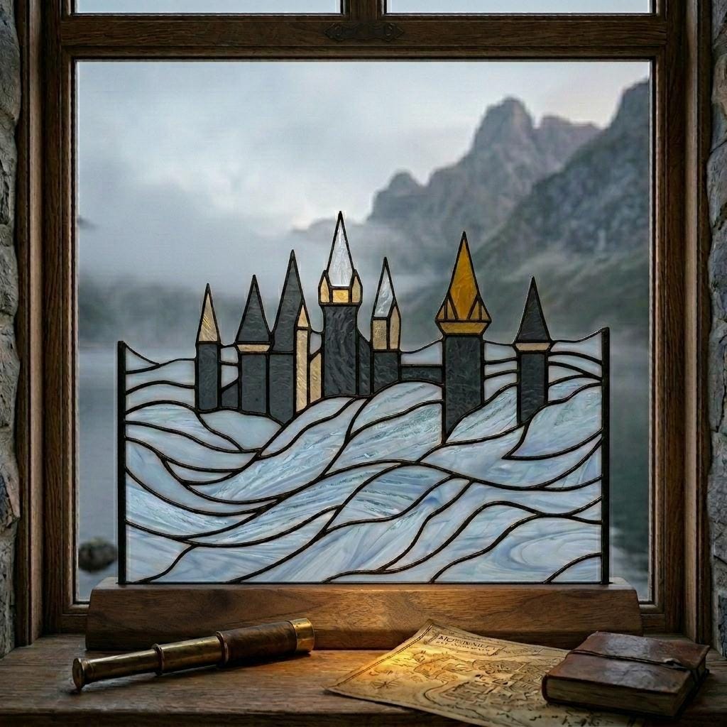 Cloud Castle Glass Decor