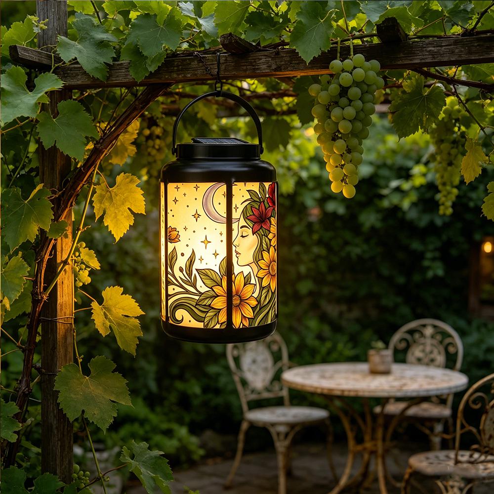 Sunflower Moon Solar Lantern