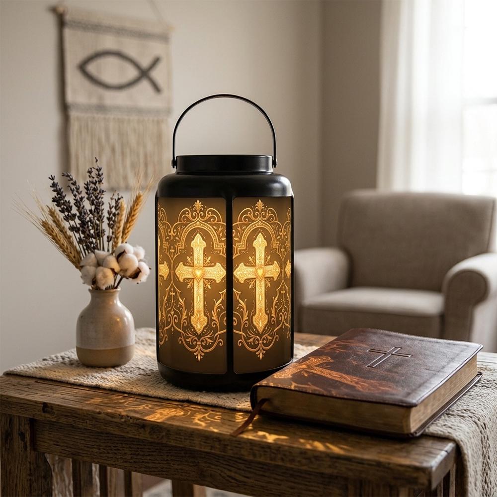 Golden Cross Solar Lantern