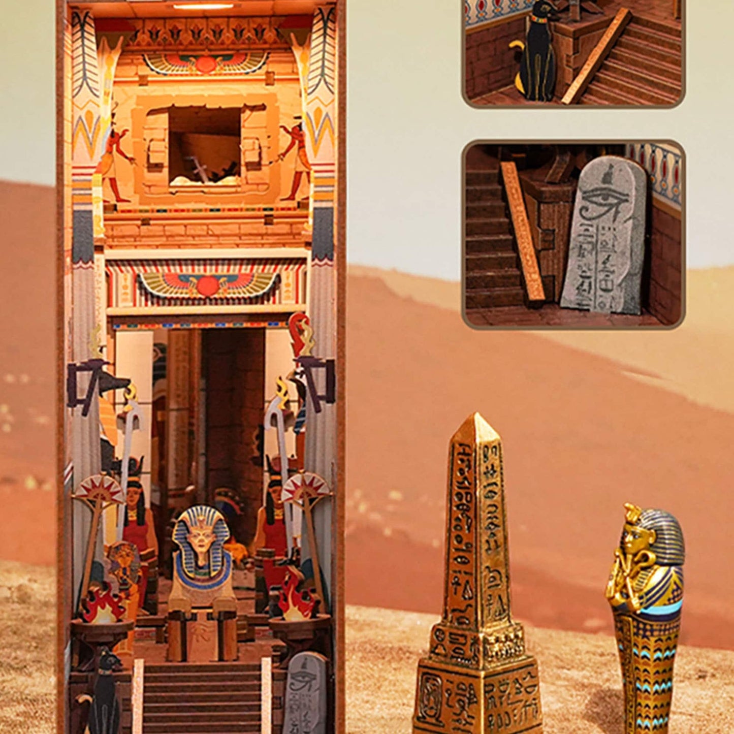 Egypt treasure hunt DIY bookstore set
