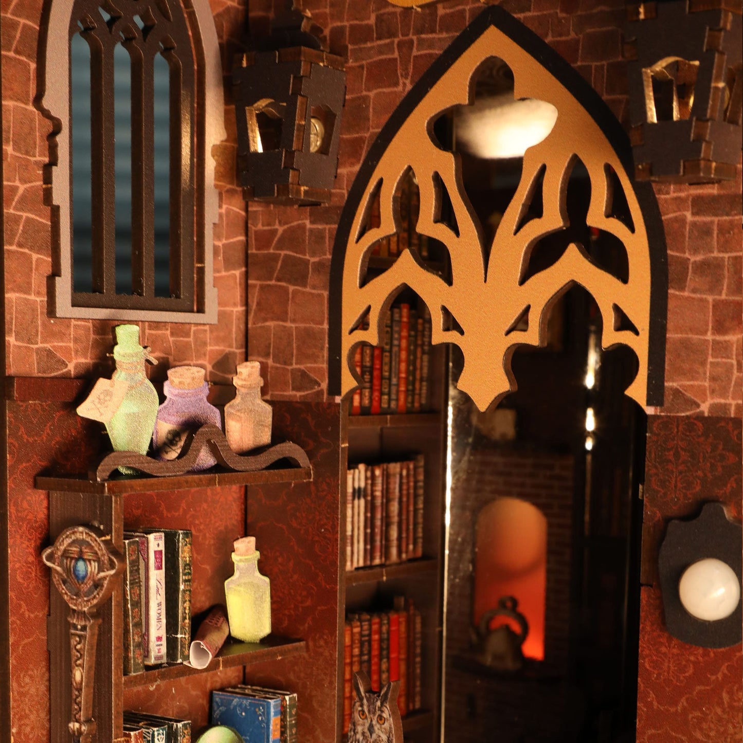 Magic Library DIY Book Nook 3D Wooden Puzzle