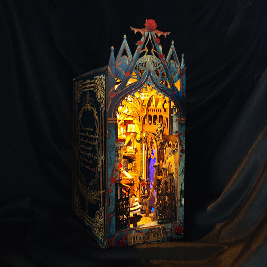 Twilight Castle Book Nook 3D Wooden Puzzle