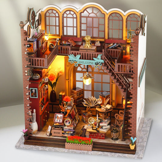 Magic Book House DIY Bookshelf Insert Creative Desktop