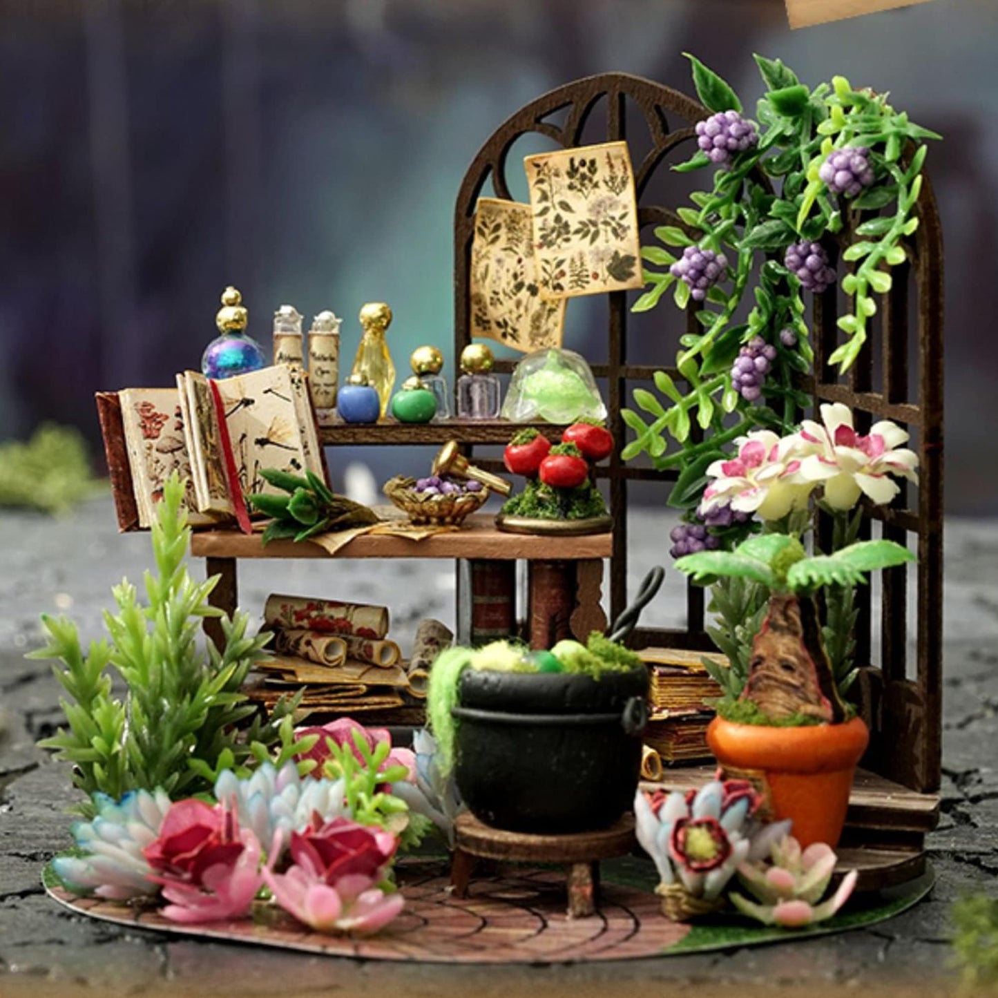 Magic GardenDIY Miniature Kits Miniature Dollhouses