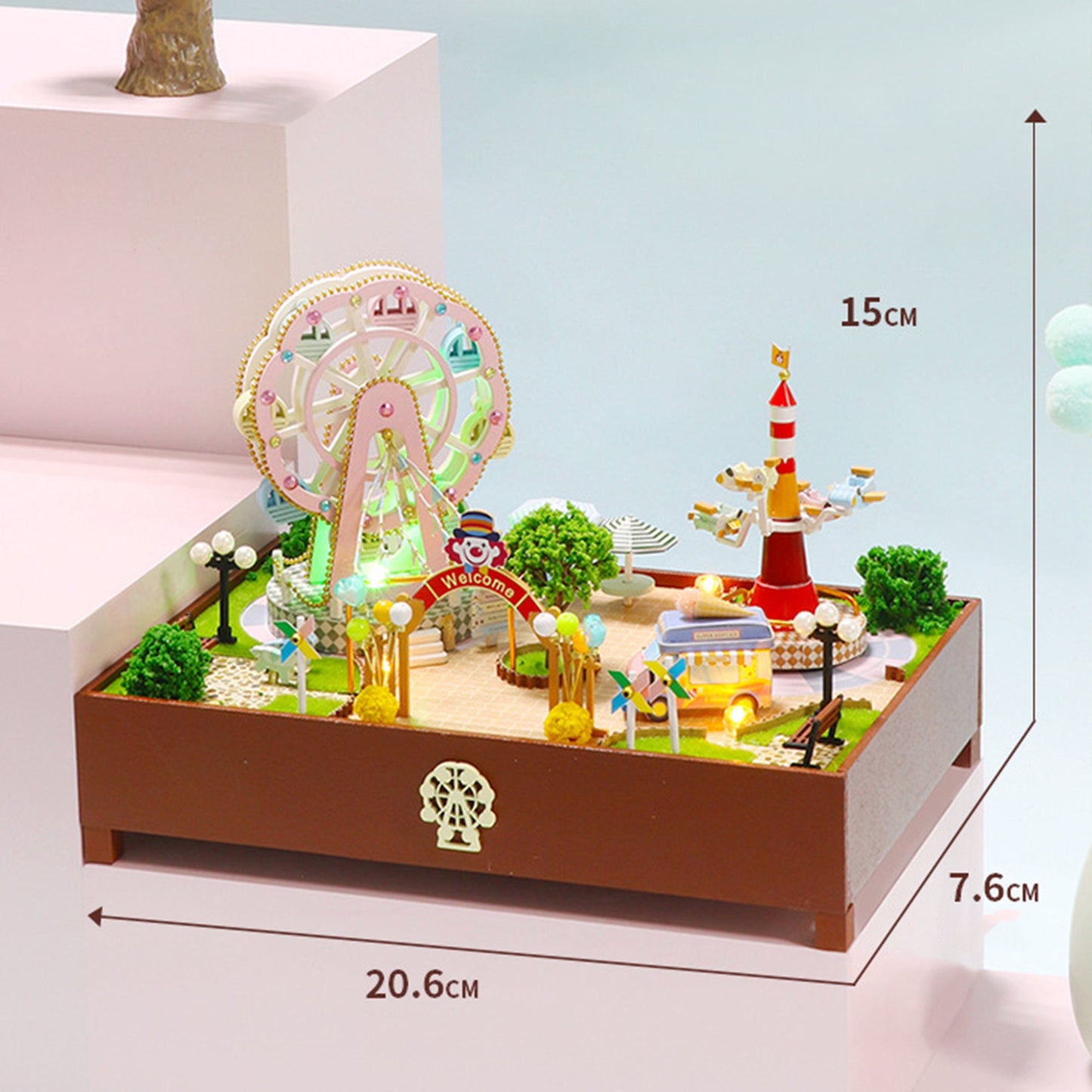 Dream Paradise DIY Miniature House Living Decoration
