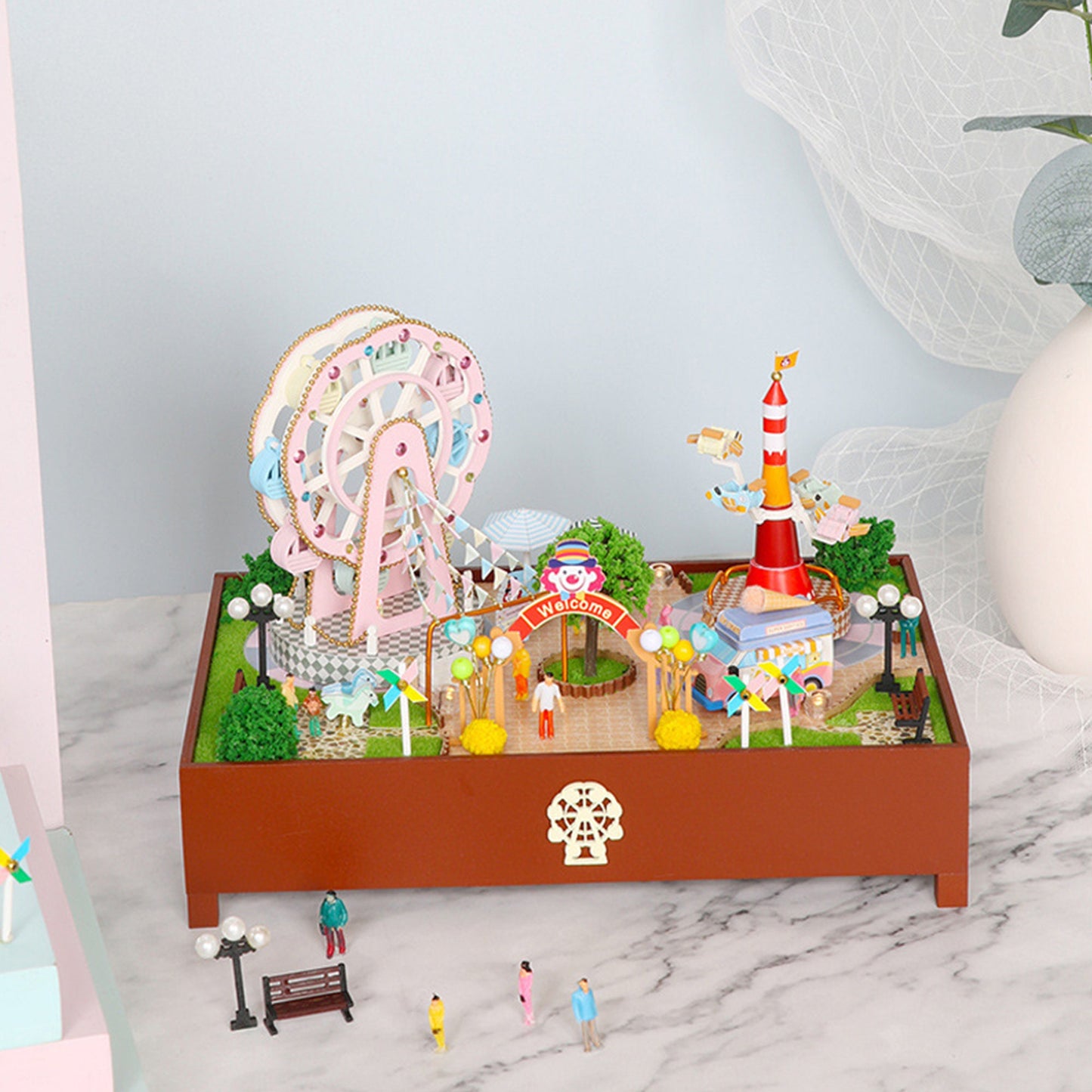 Dream Paradise DIY Miniature House Living Decoration