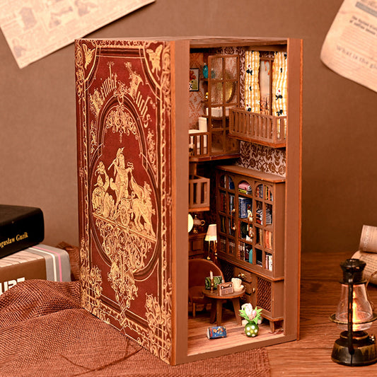 Secret Fortress Nine Book Nook Diorama DIY Bookshelf
